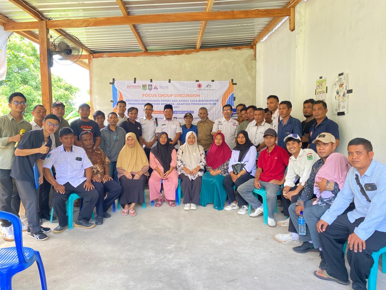 FGD Asistensi Penyusunan RKPDes dan APBDes Berperspektif Pengurangan Risiko Bencana dan Adaptasi Perubahan Iklim (PRB-API)