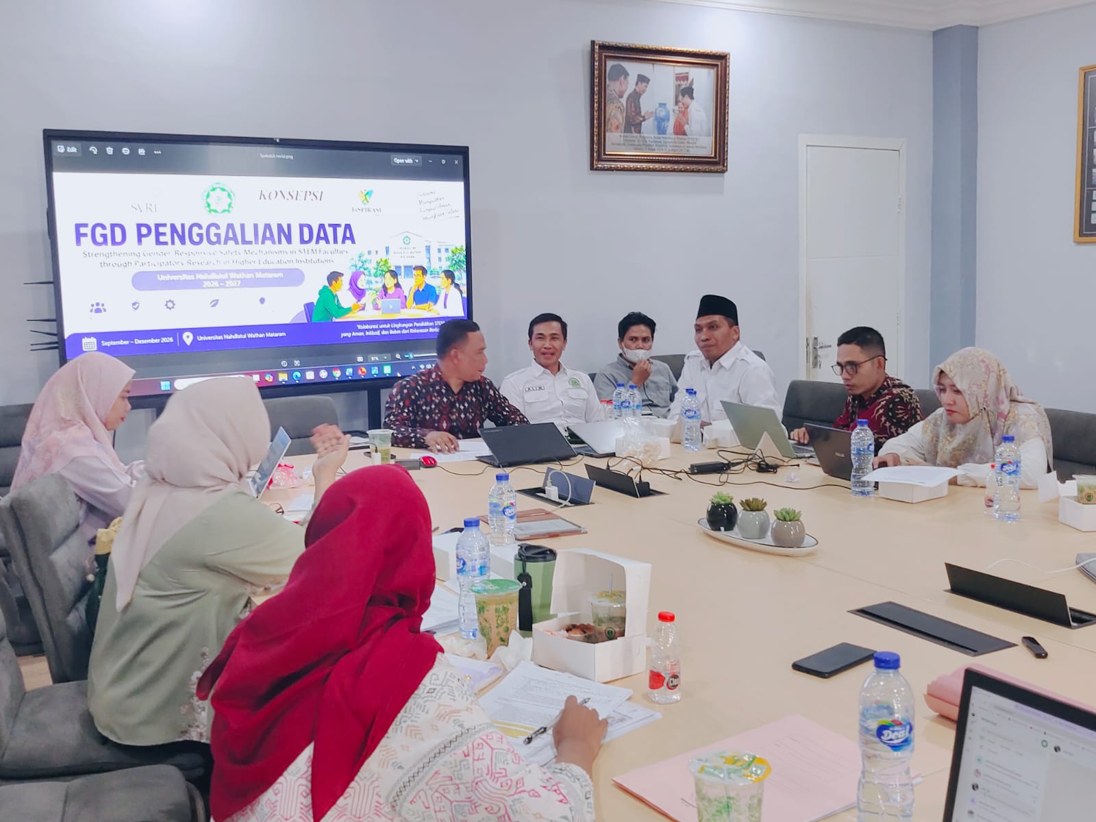 FGD Penggalian Data terkait Kekerasan Berbasis Gender di 4 Fakultas STEM UNW Mataram